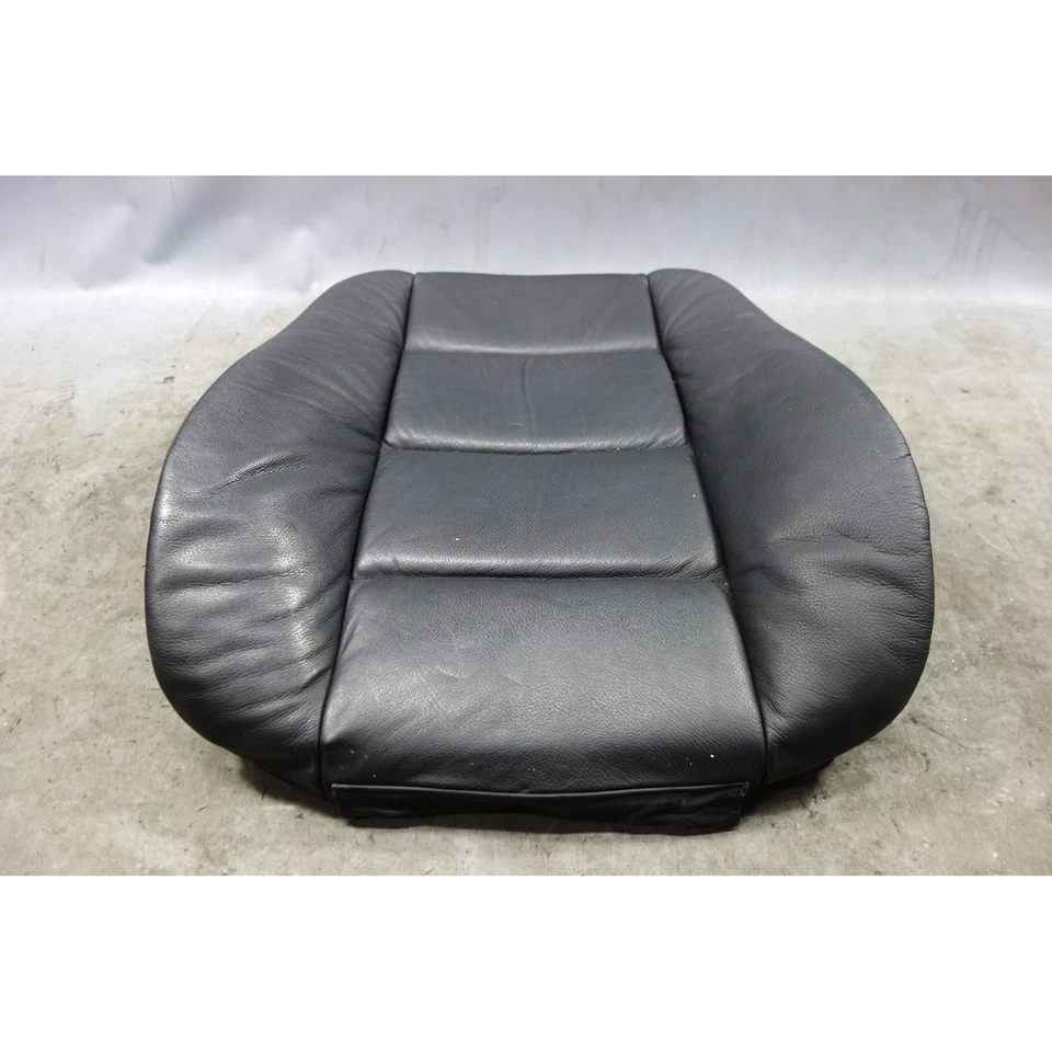 Cojín cojín asiento delantero BMW Serie 3 E36 1994-1999 cuero negro OEM Foto 2 de 4