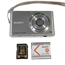 Read Desc--Sony Cyber-shot DSC-W330 14.1MP Digital Camera - Silver -Btn Issue