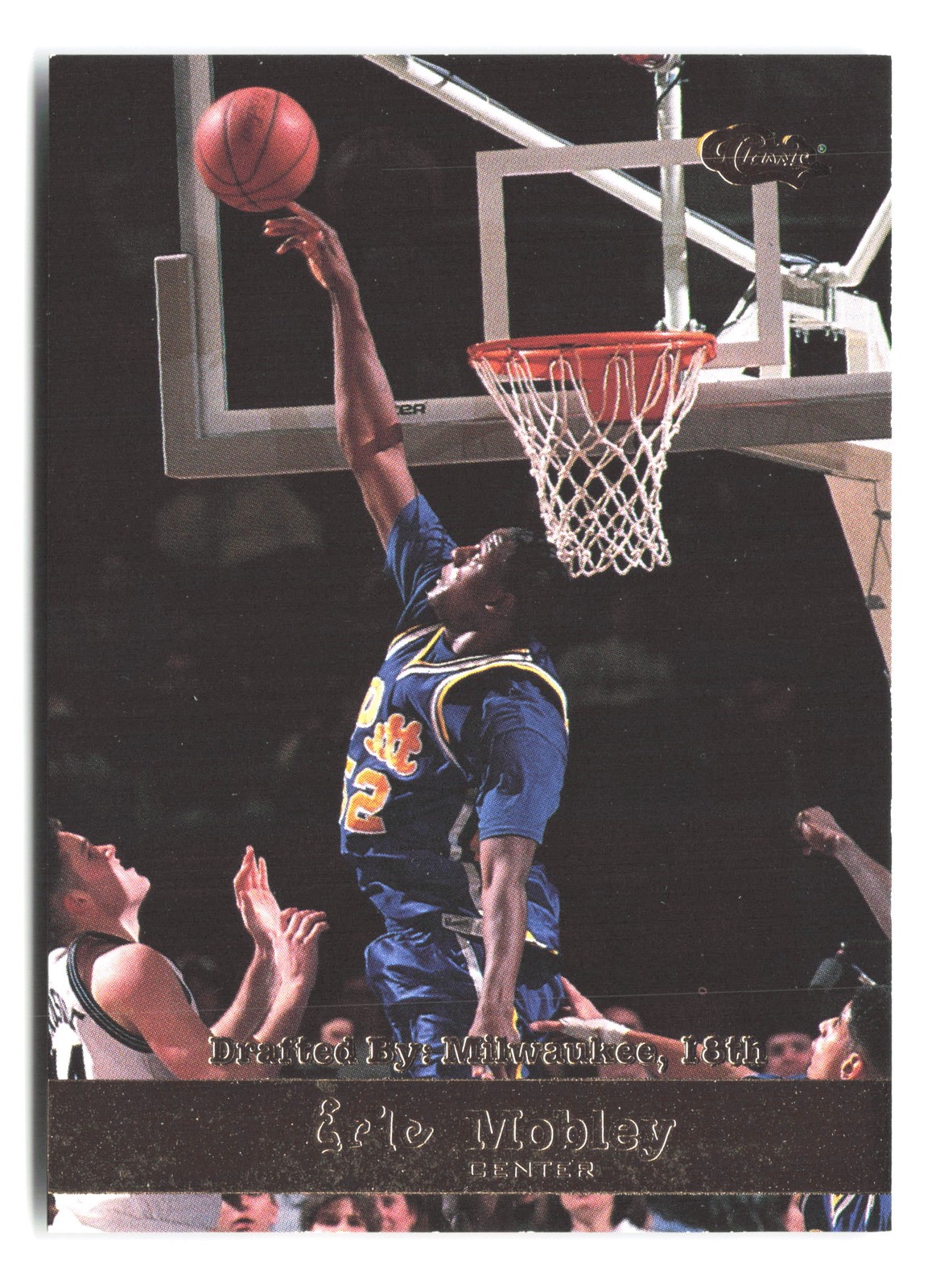 1994 Classic Draft #95 Eric Mobley Gold