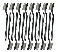 Set 15 Cepillos Alambre Acero Inoxidable Limpieza &Oacute;xido y Soldadura