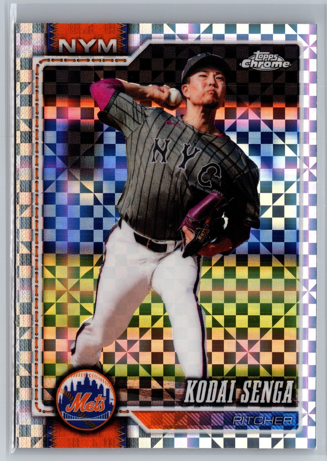 Kodai Senga #138 2026 Topps Chrome X-Fractor - Near Mint