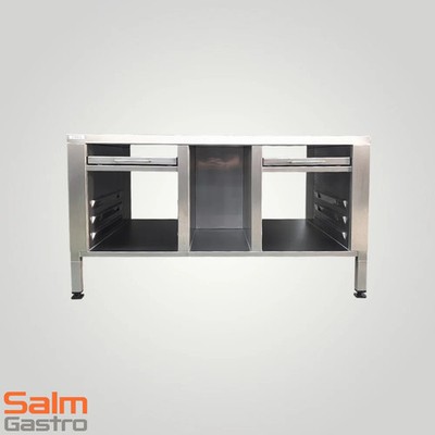 Rational Untergestell mit Füßen Typ 2-S gebraucht 1100x889x595