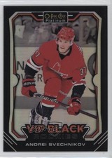 2018-19 O-Pee-Chee Platinum VIP Black Achievements Andrei Svechnikov #VIP-20 8we