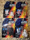 1995 Star Wars POTF Carded Vintage Figures- 4 Figures (Kenner)