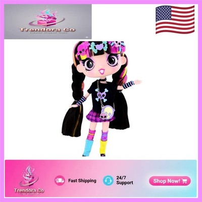 Vibrant 11'' Luna Decora Fashion Doll with Styling Accessories & Stickers