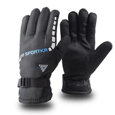 Winter Cycling Gloves Men Outdoor Waterproof Skiing Riding Hiking Motorcycle War