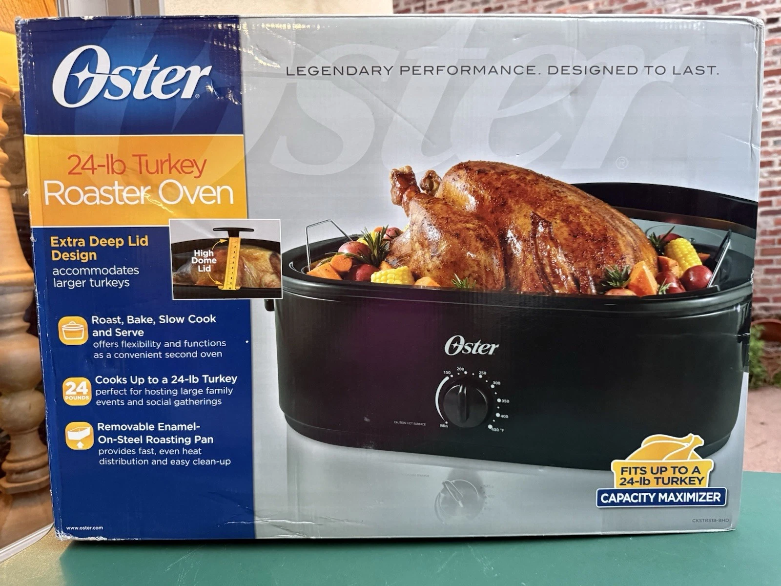Oster Roaster Oven Electric Self Basting Fits 24lb Turkey Black
Opens in a new window or tab