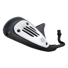 SCARICO MARMITTA TERMINALE 2T TEMPI SITO PLUS PIAGGIO VESPA LX 50 4T 4V 14