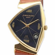 Orient Olympia Calendario Triangolo Custodia W29842 Quadrante Nero 31mm Manuale