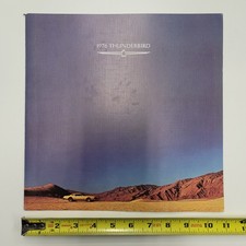 1976 Ford Thunderbird Brochure Bordeaux Lipstick Creme Nice Original 76 T-bird 1976 Ford Thunderbird Brochure Bordeaux Lipstick Creme Nice Original 76 T-bird