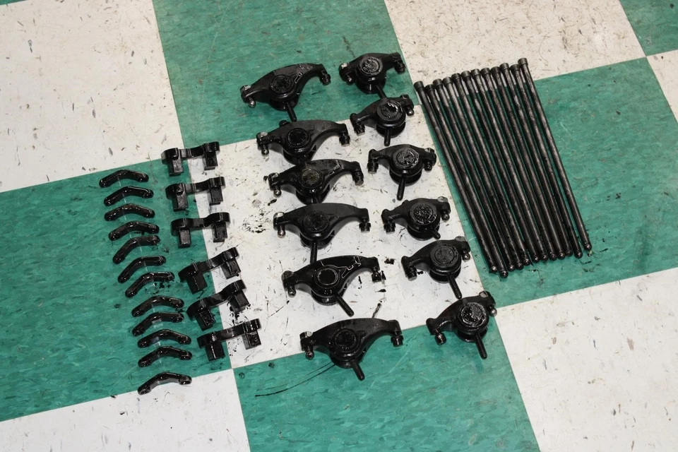 05-07 RAM 2500 5.9L Turbo Diesel Motor Engine Rocker Arm Pushrod Set Factory OEM Foto 2 de 4