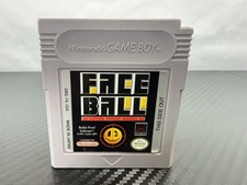 Faceball 2000 - Authentic Original Nintendo GameBoy Game Tested. With Clear Case