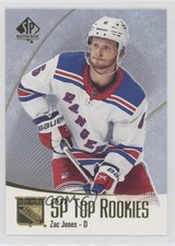 2021-22 SP Authentic Top Rookies Zac Jones #TR-30 us8