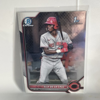 #ad Elly De La Cruz 2022 Bowman 1st Chrome Card #BCP 50 Prospect Rookie $19.78