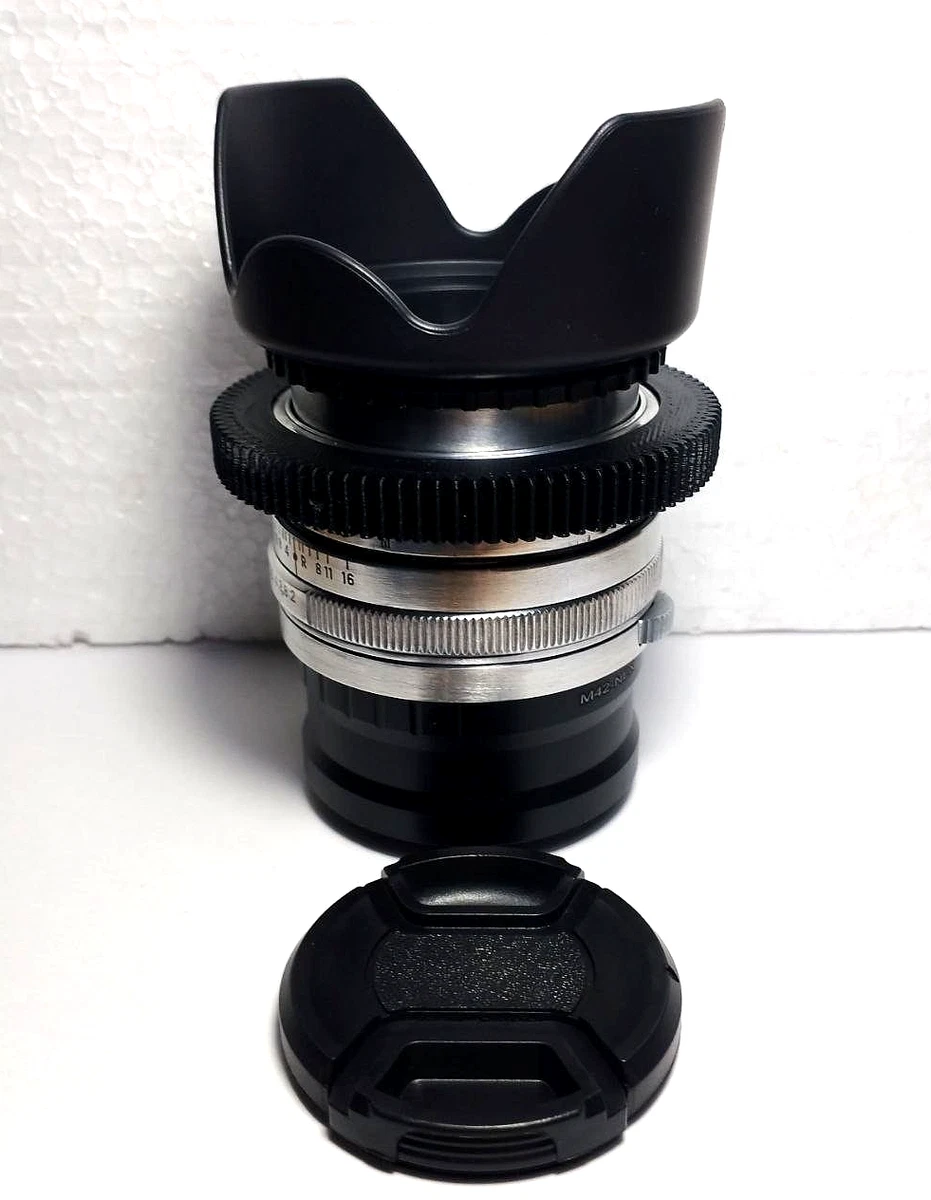 MMZ-LOMO MC HELIOS 44-3 Russian Lens + Adapter Micro 4/3 MFT Mount Olympus Panasonic 44-2 HELIOS 44-3ロシア語レンズ MMZ-LOMO MC HELIOS 44-3 Russian Lens + Adapter Micro 4/3 MFT Mount