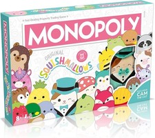 Hasbro Monopoly Édition Collection SQUISHMALLOWS Neuf 6 Jetons Métal