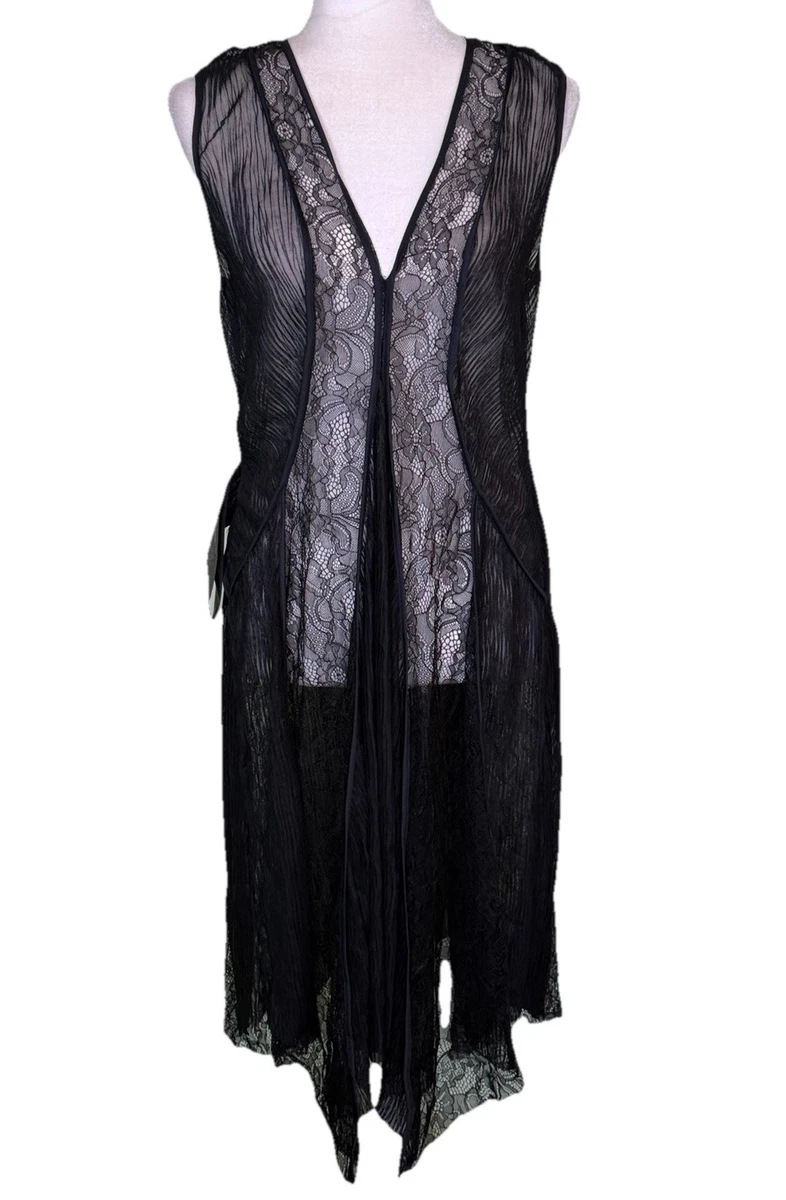 black bec and bridge mini dress BCBG Max Azria Black Floral Lace Ruffle Dress main image 0