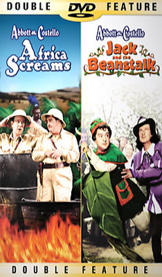 Abbott and Costello Double Feature-Africa Screams/ Jack and the Beanstalk | NEW