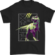 T-Rex Dinosaur Tyrannosaurus Rex Mens T-Shirt 100% Cotton
