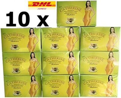 10 x CATHERINE Chrysanthemum Herbal Infusion Tea Detox Natural Diet 32 Tea Bags