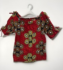 African Off The Shoulder Shirt