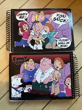 The Family Guy Cover Spiral Bound Illustrated Notebook NEW Lot 2