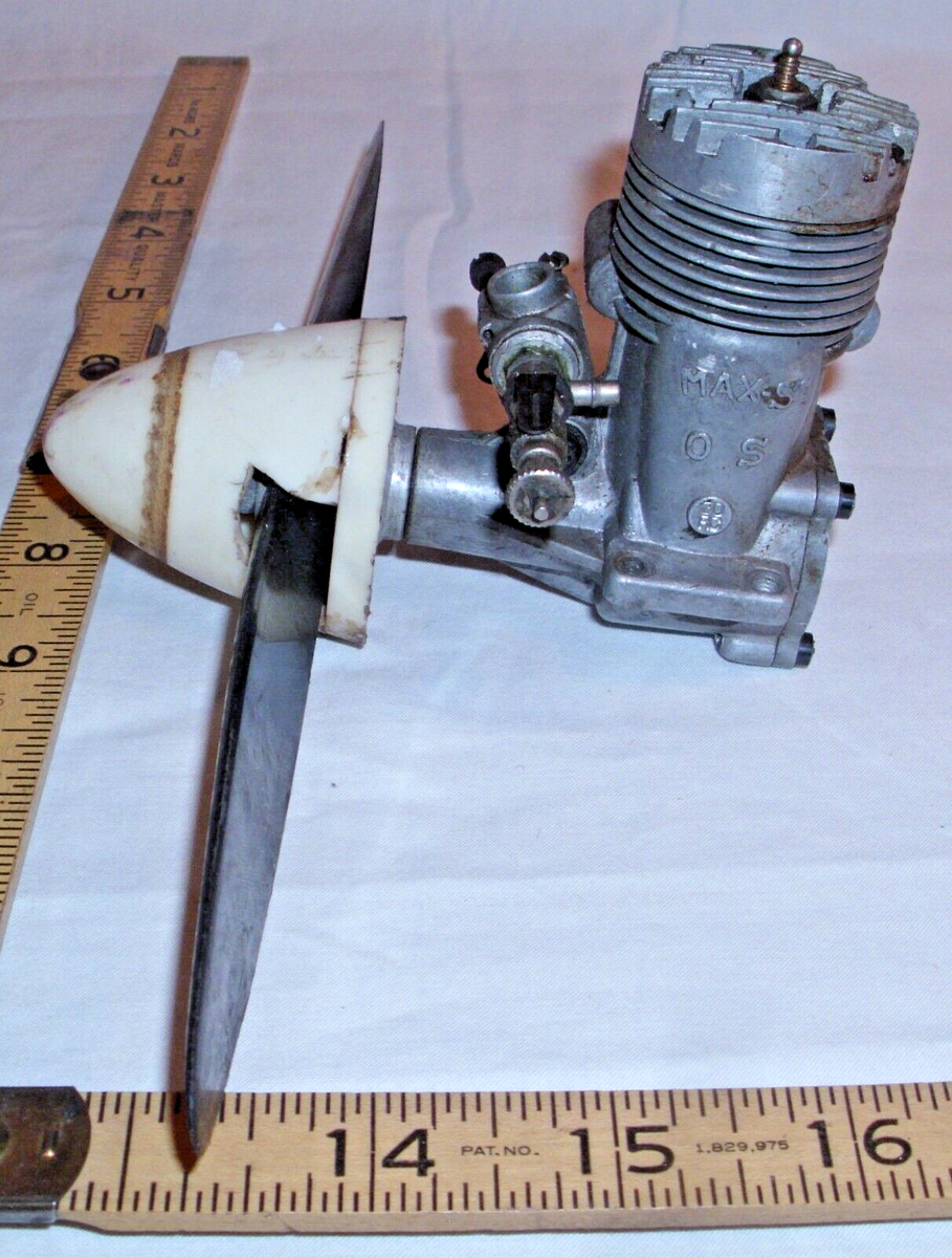 RARETÉ COLLECTOR MOTEUR glow vintage OS Max 61 FSR nitro trés bon etat
