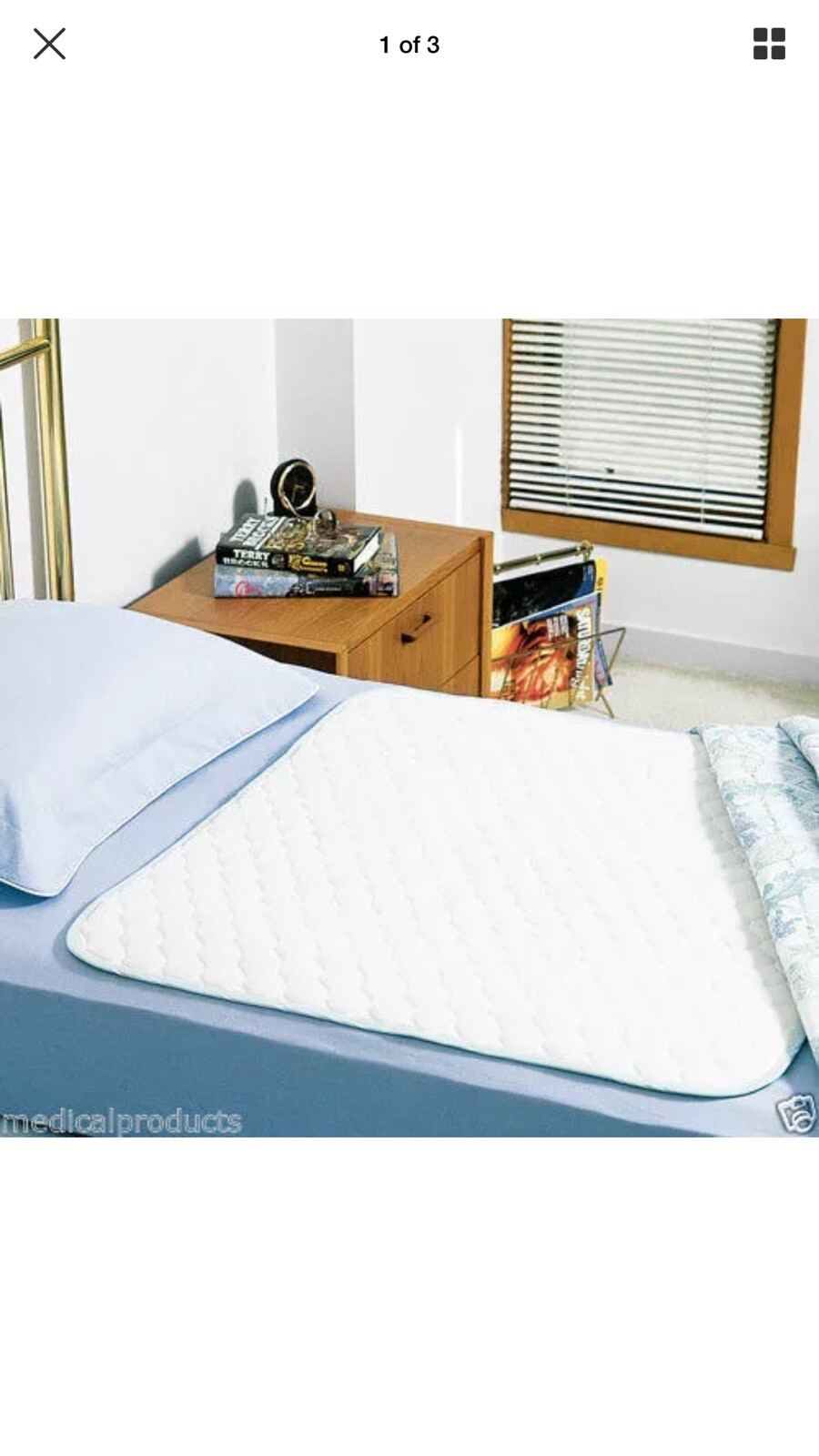 REUSABLE WASHABLE UNDERPADS BED PADS 36x34 HOSPITAL GRADE INCONTINENCE