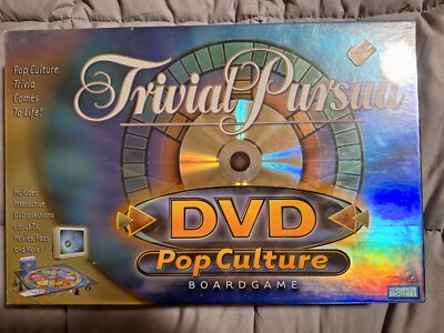 Vintage 2003 Trivial Pursuit Pop Culture Boardgame New/Unopened Factory Sealed 