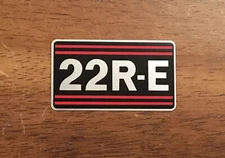 TOYOTA NOS Genuine Pickup Truck Celica 22R-E Engine Valve Sticker Decal 22RE OEM