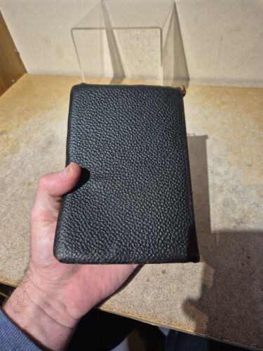 Antique Holy Bible Old & New Testament Leather Gold Gilt Early 1900’s IDRU (C2) - Foto 6 di 14