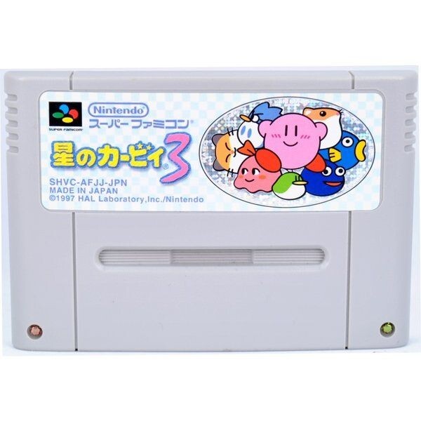 Nintendo Super Famicom Hoshi no Kirby 3 Kirby's Dream Land Japan