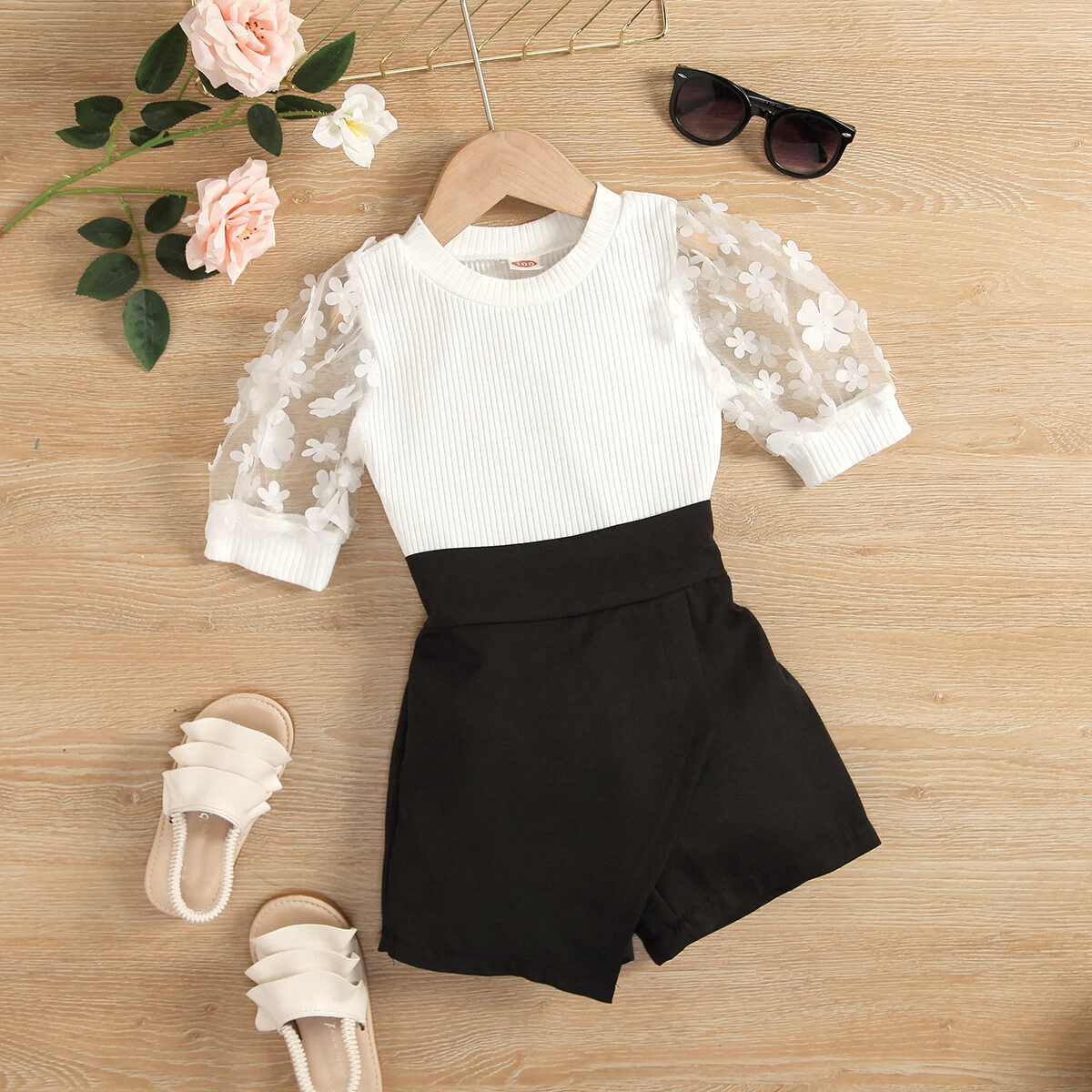 Black and white outfits for clearance kids