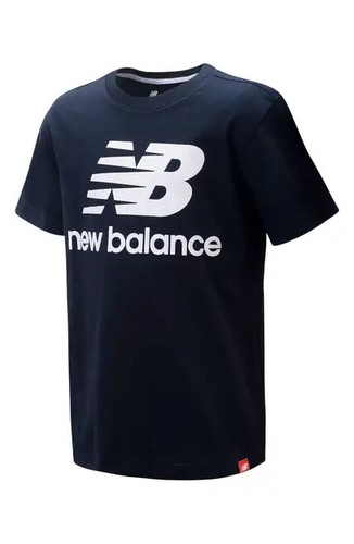 NWT NEW BALANCE Sporty Graphic Logo T-Shirt (Big Boys), M (10/12), ECLIPSE - Picture 2 of 9