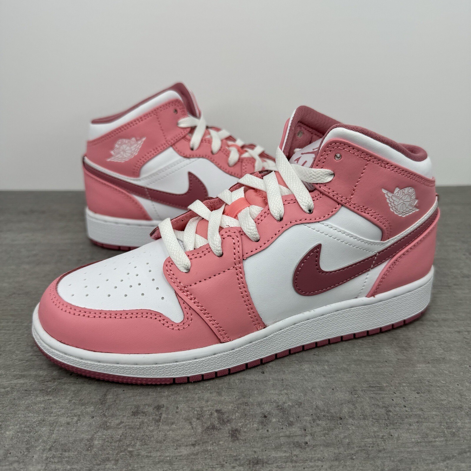 SAOLA Nike Air Jordan 1 Mid GS 'Valentine's Day' DQ8423 616 donna 7 5 gioventù 6 anni