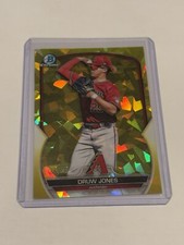 2023 Bowman Chrome Sapphire DRUW JONES Image Variation SP Yellow /50