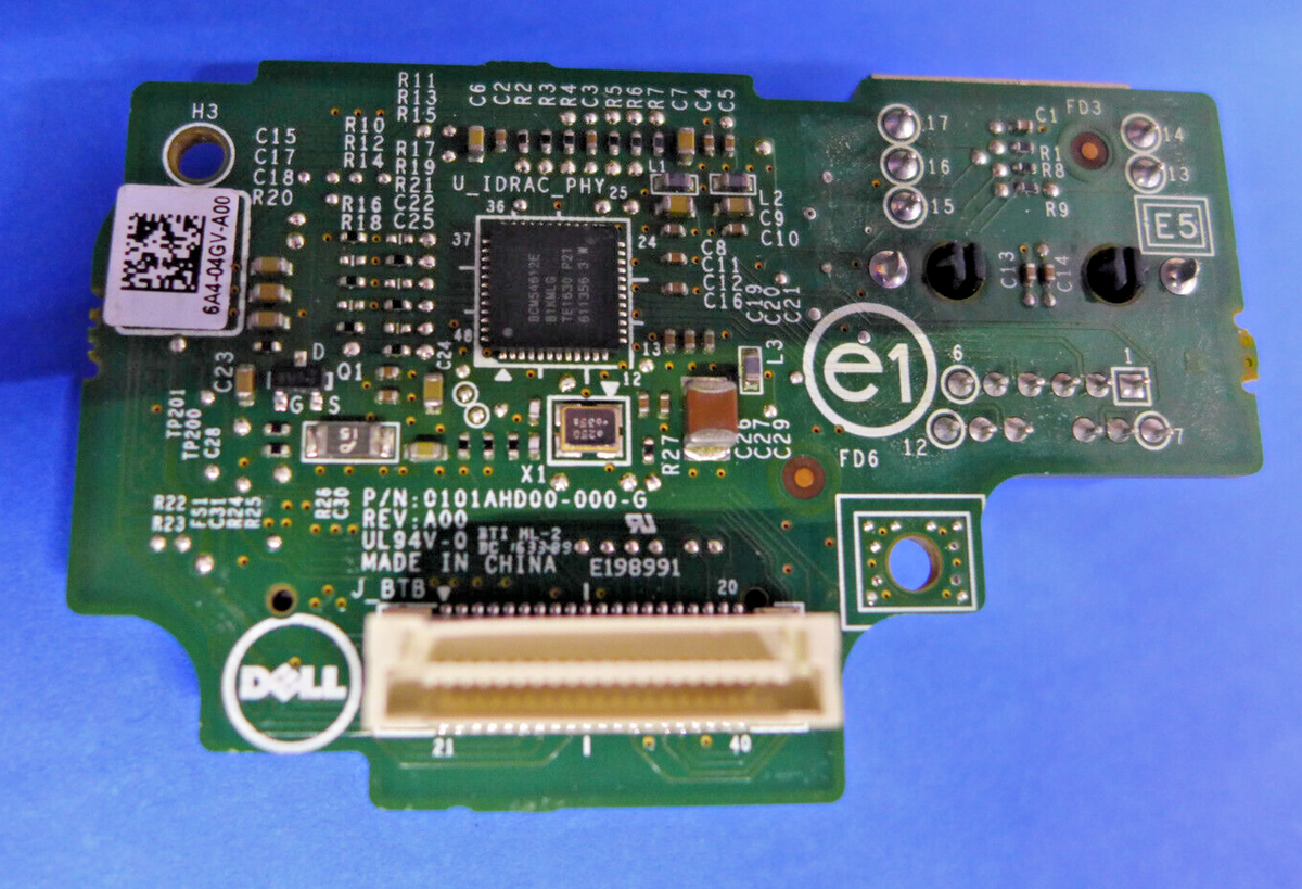 Dell PowerEdge R430 R530 T430 T530 IDRAC 8 Remote Card NO BRACKET