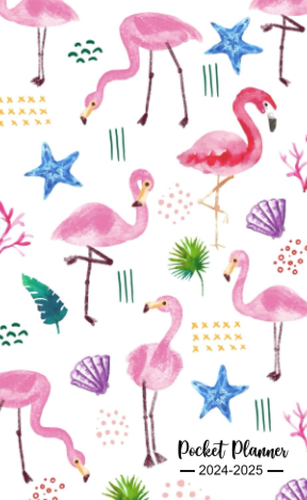 2024-2025 Pocket Planner: 24 Months Monthly Schedule Organizer from JANUARY - DE - Picture 8 of 12