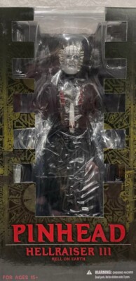 NEW SEALED Mezco Pinhead 12'' Action Figure Hellraiser III Hell On Earth NIB 