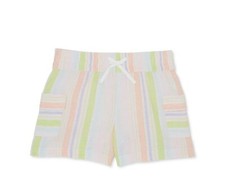 Wonder Nation Girls Pull-On Shorts Plaid Size S 6-6X NEW