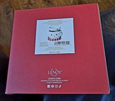 Lenox Snowman Figural Votive with Candle - New in Box