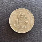 1975 Commonwealth of the Bahamas Five Cents Coin (tk272)