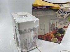 EXTRACTOR DE JUGO Oster Eyector de Pulpa 323-06 Máquina JUICER De Colección