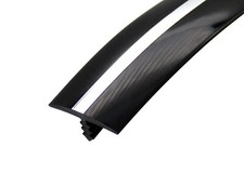 20ft Roll of 3/4 Black-Chrome-Black T-Molding...