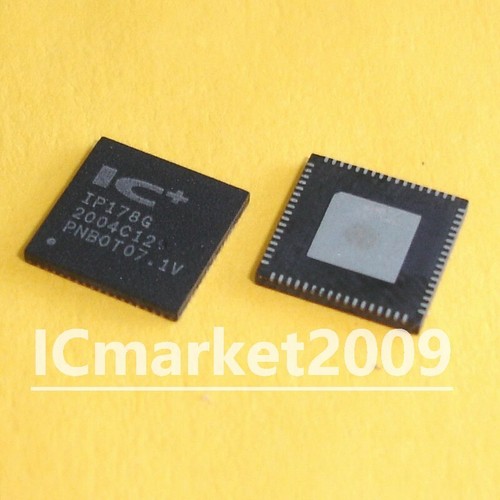 5 PCS IP178G QFN-68 8 Port 10/100 Ethernet Integrated Switch Controller Chip IC - Picture 1 of 2