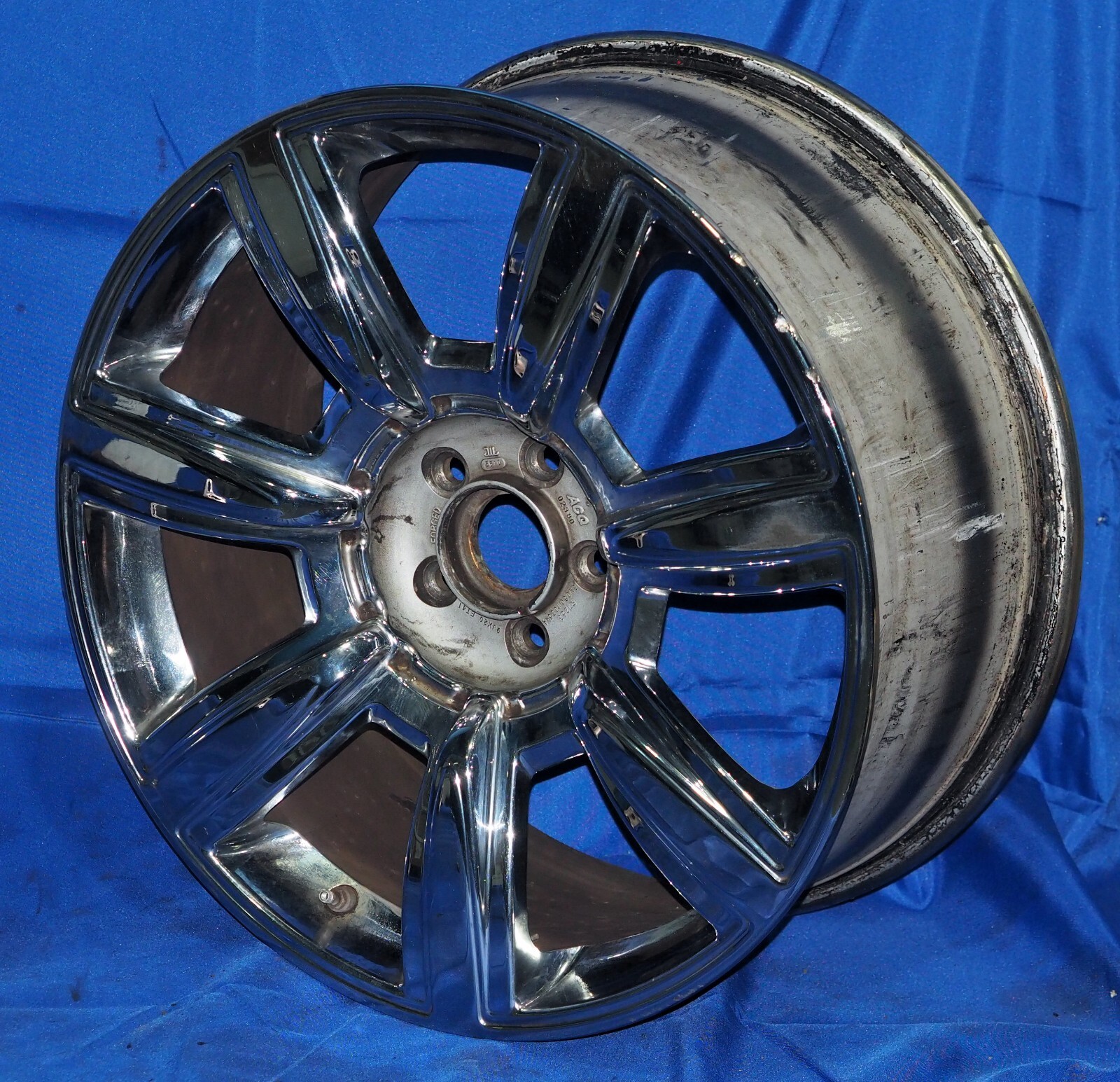 2003-2012 Bentley Continental GT GTC Spur 20" x 9" Chrome Wheel Rim OEM C- Grade