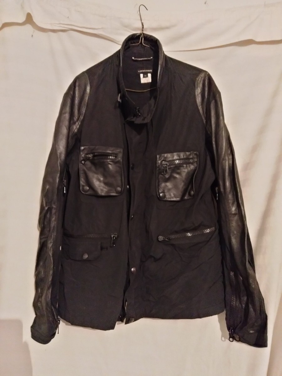 ジャケット・アウター GUAGLIANONE leather leopard zip jacket ジャケット・アウター GUAGLIANONE leather leopard zip jacket