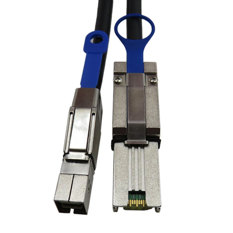 SAS High Density HD SFF 8644 Data Cable 2m SFF 8088 External Mini SAS To Mini - Image 3 of 4