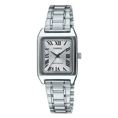 Casio Collection LTP-V007D-7B Damenuhr Vintage Style Stahlarmband