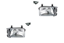 Scheinwerfer Set Halogen passend für VW Transporter T4 09/90- 04/2003 H4 +Nebel